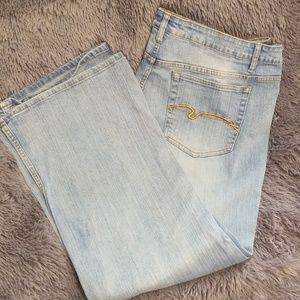 Duck head gently worn jeans